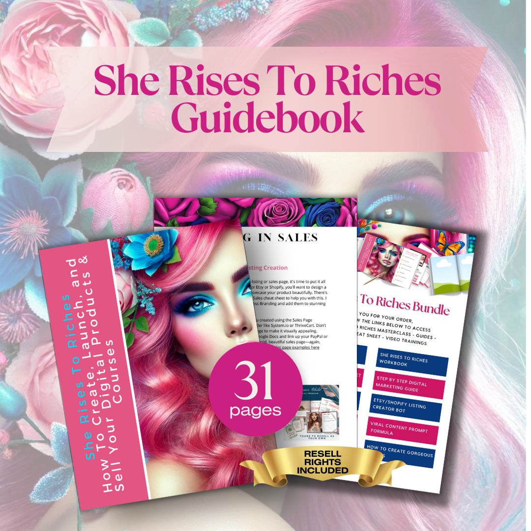 She Rises to Riches - $33 - Image 2