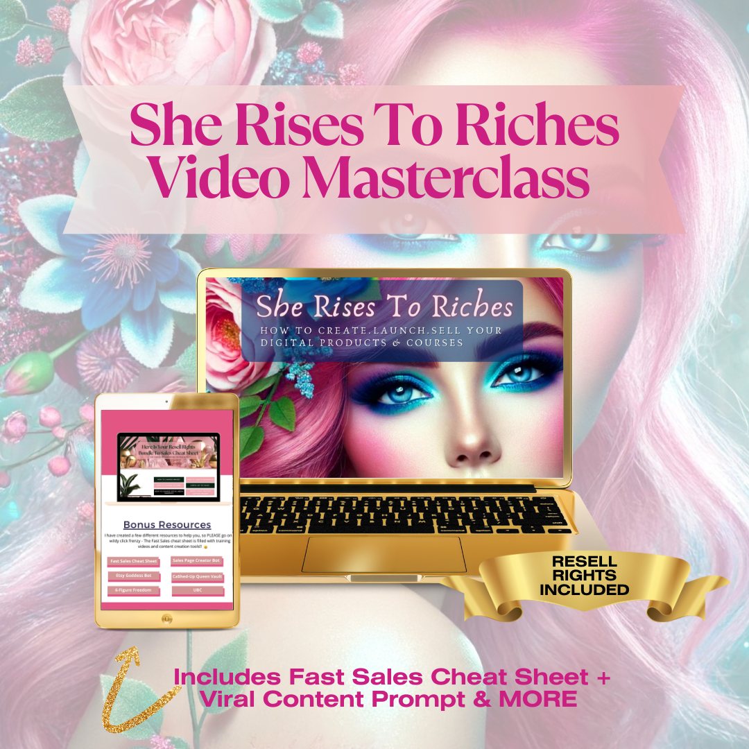 She Rises to Riches - $33 - Image 3