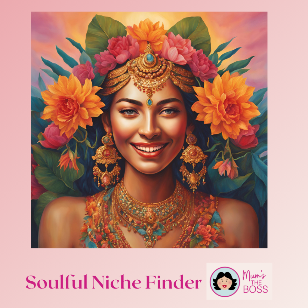 Using AI in your Business: The Soulful Niche FInder is a Chat GPT both that will help you to refine and express your niche and mission.