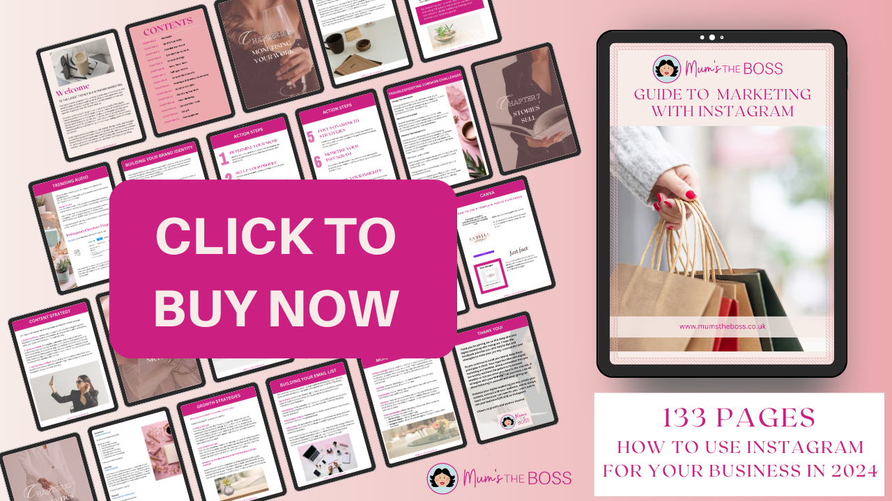 Mum's the Boss Guide to Instagram Marketing - Image 7