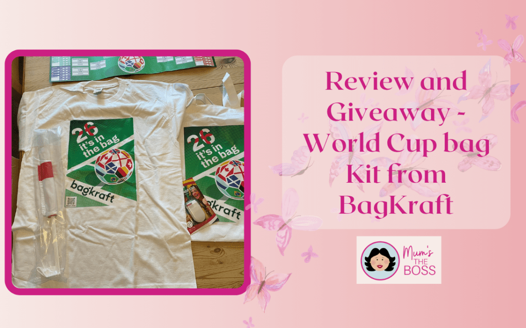 Review and Giveaway – World Cup bag Kit from BagKraft